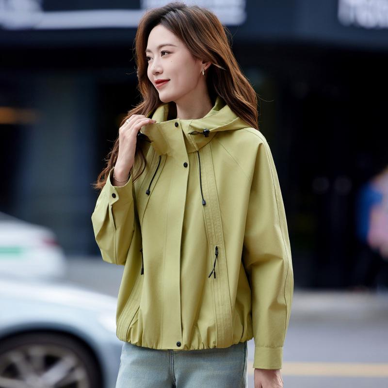 Short Coat Women's Casual Jacket Spring and Autumn New Popular Fashion High-end Trench Coat