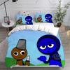 New 3d Print Game Sprunki Bedding Sets Bed Cover Comforter Duvet Cover Pillow Case 2-3 Pieces Sets Kids Adult Bedroom Decoration
