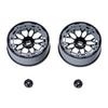 LS Studio Aluminum Wheels and Drift Tires of AL13 22MM Edge for Kyosho MRD ZERO and Scale RC Cars P.D. (Set 2) LS-WH-05 (Grey N+1) Mini-Z AWD/RWD