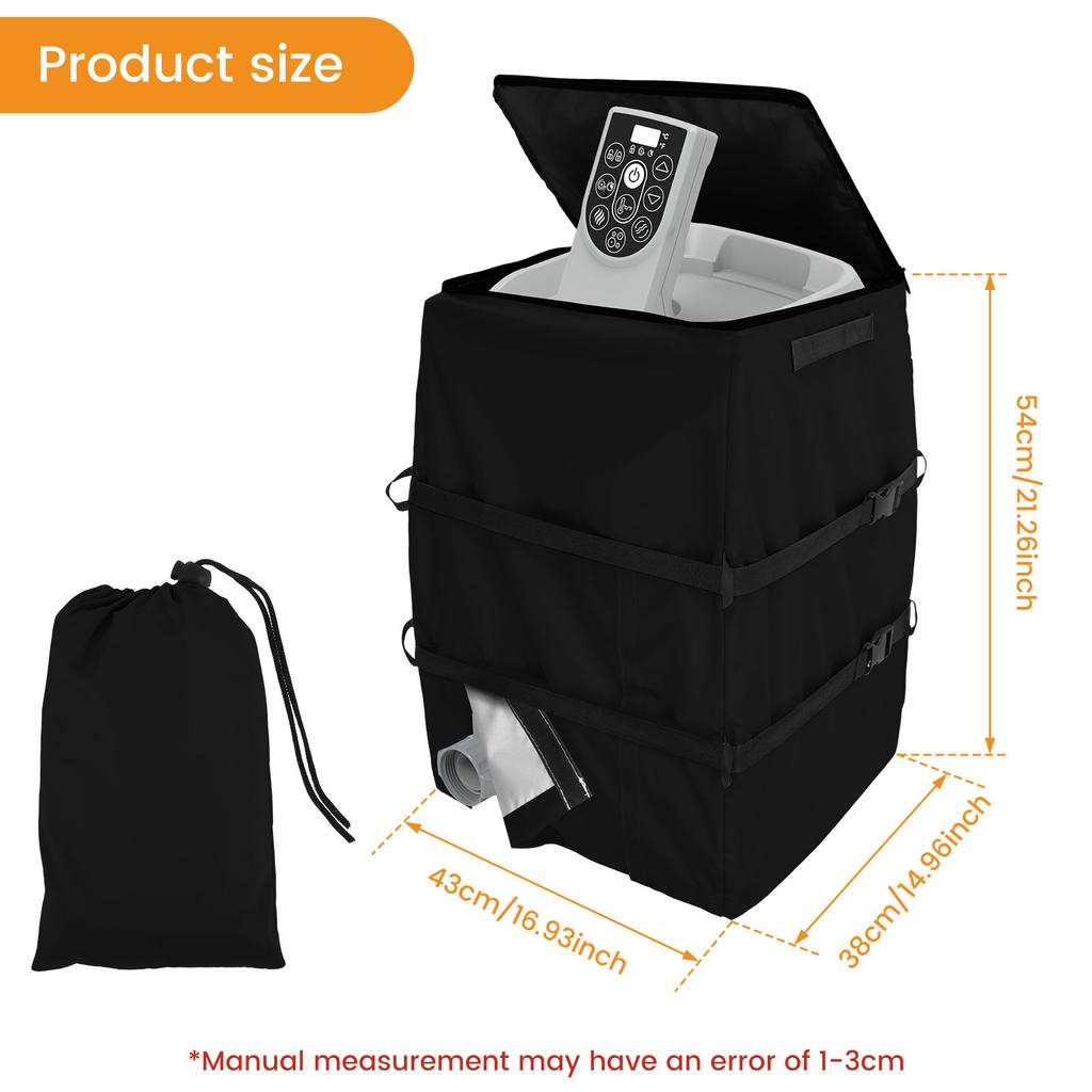 Hot Tub Spa Heater Pump Cover Inflatable Hot Tub Pump Cover Dustproof Waterproof Spa Water Heater Pump Cover For Multiple Brands