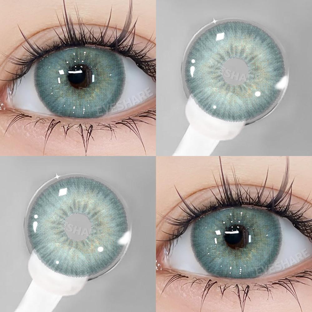 Eyeshare 1 Paar Farblinsen TAYLOR Farbkontaktlinsen Schöne Pupillen-Make-up-Kontaktlinsen Jährlicher Gebrauch Kosmetische Schönheits-Augenlinsen