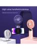 2024 New Model Handheld Mini Fan Rechargeable Desktop Folding Neck Fan Gift Mini Fan D15