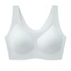 Fitness Sports Bra Summer Ultra Thin Ice Silk Traceless Bra Women's Breathable One Piece Tank Top Bra