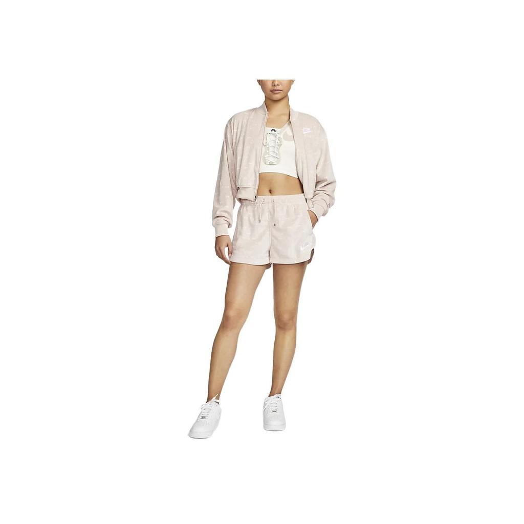 Nike Dri-FIT Swoosh Air Force 1 Stampa Logo Supporto Medio Reggiseno Sportivo Intimo Donna Bianco DD1433-640