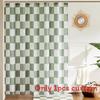 72x72inch Checkerboard Retro Pattern Waterproof Shower Curtain Bathroom For
