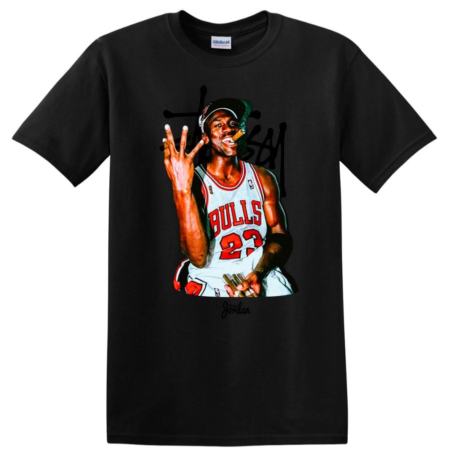 Basketball Legend T Shirt Celebrate Michael Championship 23 w/ Retro Tee S