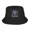 Arcane Jinx Game Bucket Hat For Unisex  Fisherman Hats Casual Fishing Caps Breathable Hawaii Custom Sunscreen Hats