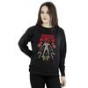 Netflix Womens/Ladies Stranger Things Christmas Demogorgon Sweatshirt