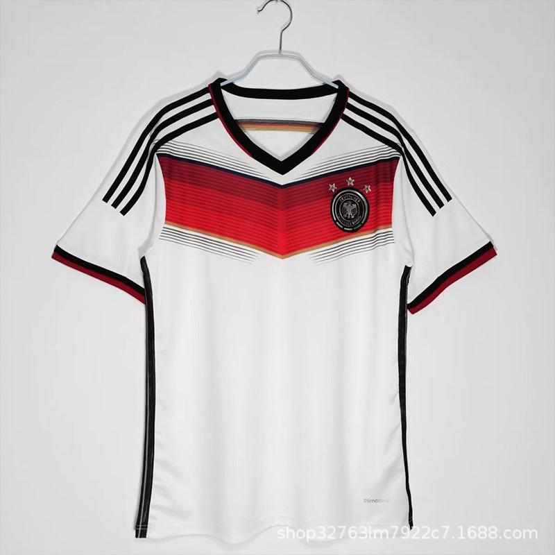 Club retro jersey home and away retro top nostalgic league Champions League version short sleeve Red Devils main Real Madrid