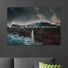 Animals Inspirational Wall Art Black and White Poster Lion Head Prints Motivational Quote Picture Canvas Painting Office Decor