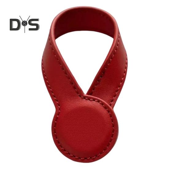 Faux Leather Magnetic Hat Clip Hands-Free Portable Multipurpose Travel On Bag Backpack Handbag Luggage Cap Holder Magnet Storage Hook Vacation