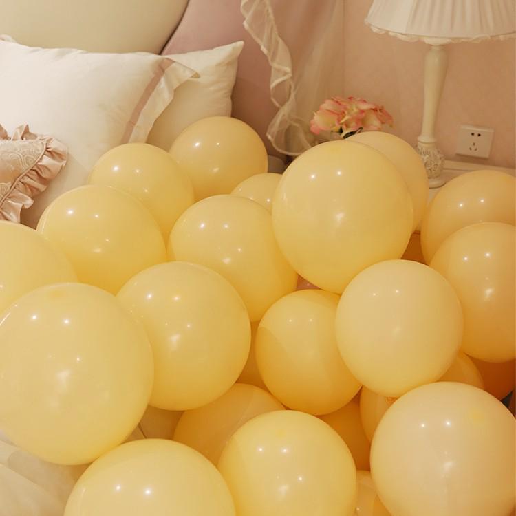 "Non-toxic Macaron Color Balloons - Multiple Colors for Event Decoration"