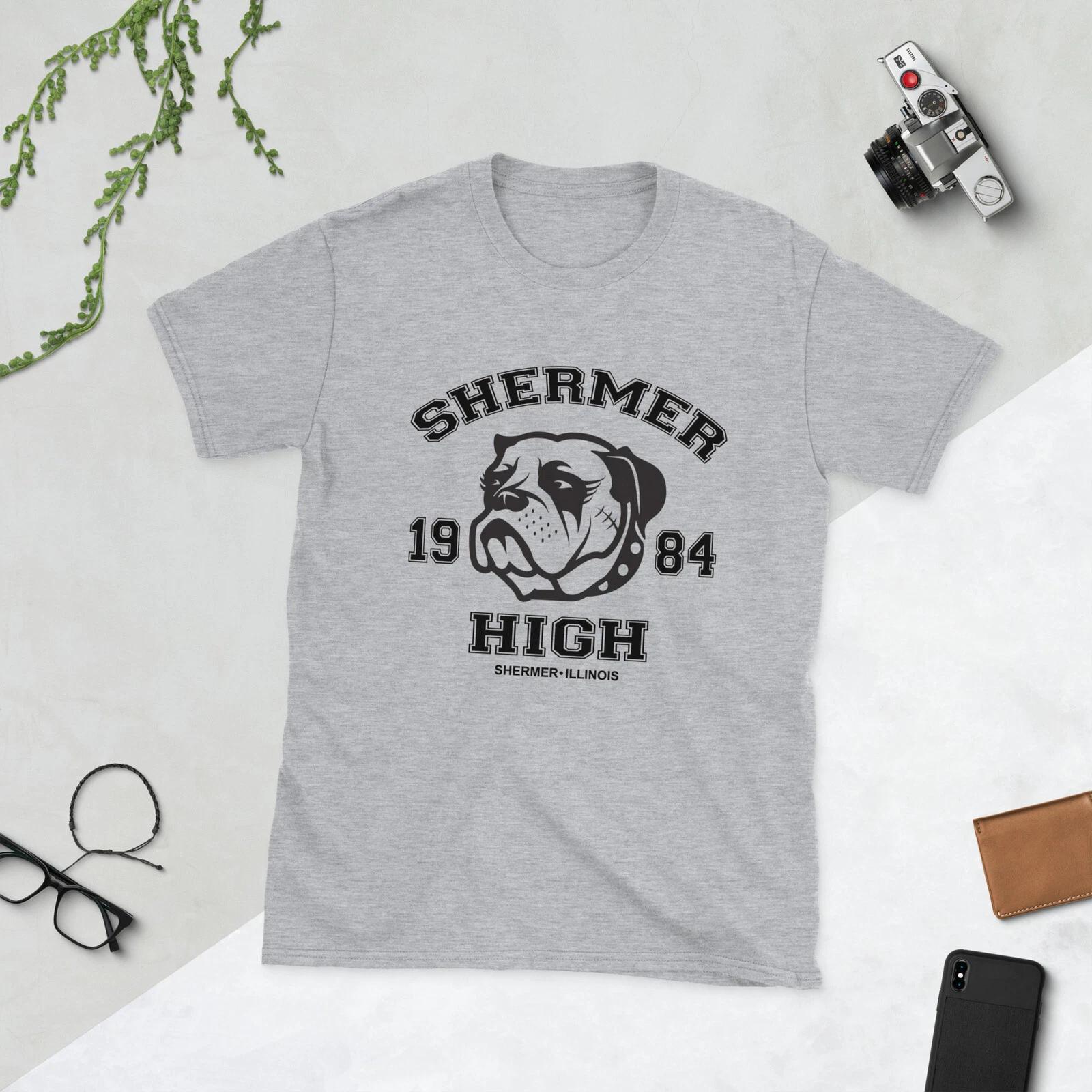 Shermer High - Funny Parody The Breakfast Club 80 s Stylish Unisex T-Shirt 4XL