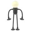 Cute Creative Sportsman Night Light Mini Portable Bulb Suction Cup Lights Bendable Desk Lamp Model Tabletop Home Decorations