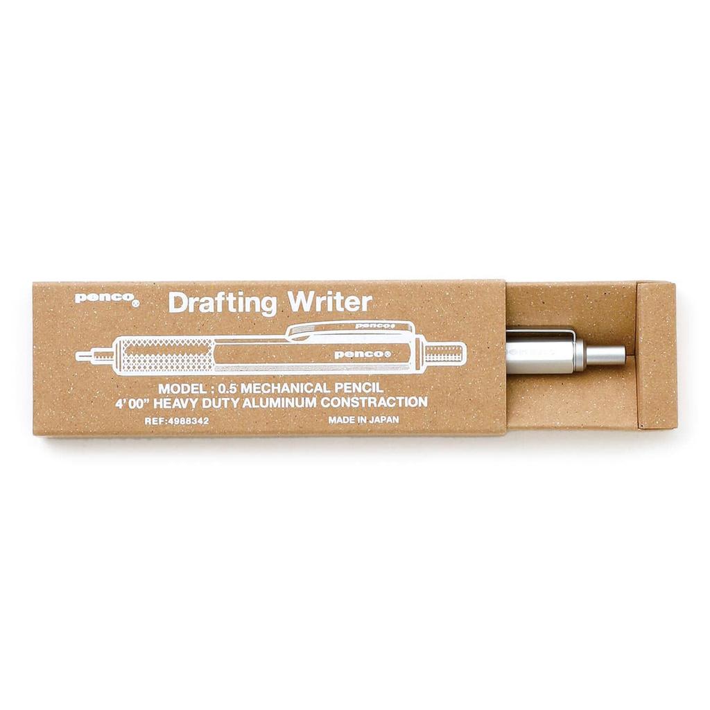 penco Drafting Pencil (Mechanical Pencil) (Silver)