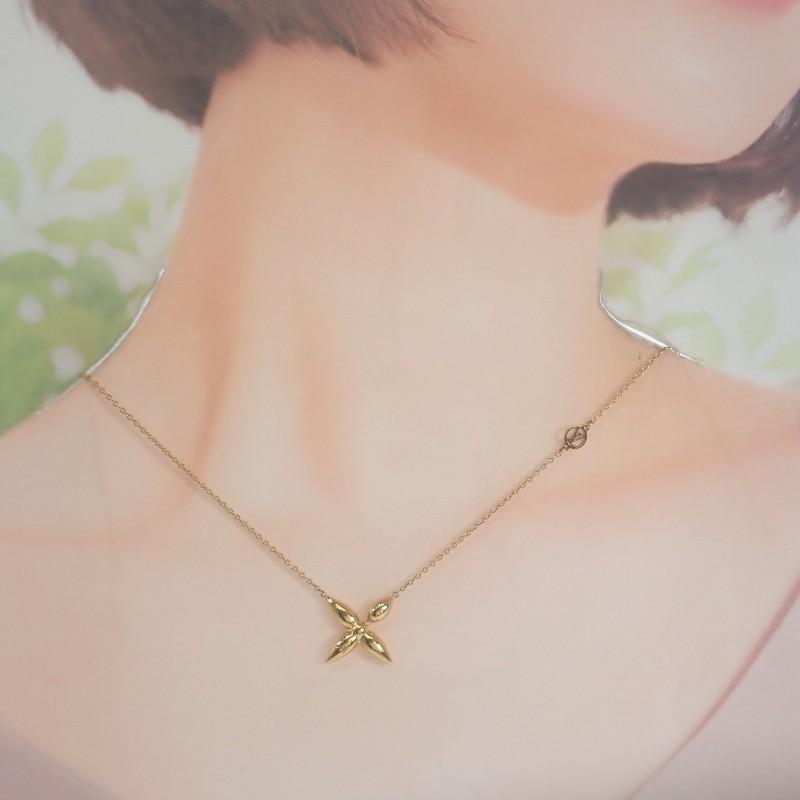 LOUIS VUITTON  M00365 Necklace gold metal Women