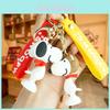 Adorable Snoopy Keychain Plush Popular Cartoon Keyring Perfect For Couples Gifts