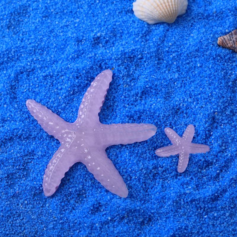 Luminous Starfish Resin Jewelry Accessories - DIY Handmade Materials