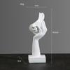 Gift Living Room Antiskid Base Figure Sculpture Desktop Ornaments Abstract Statue Resin Crafts