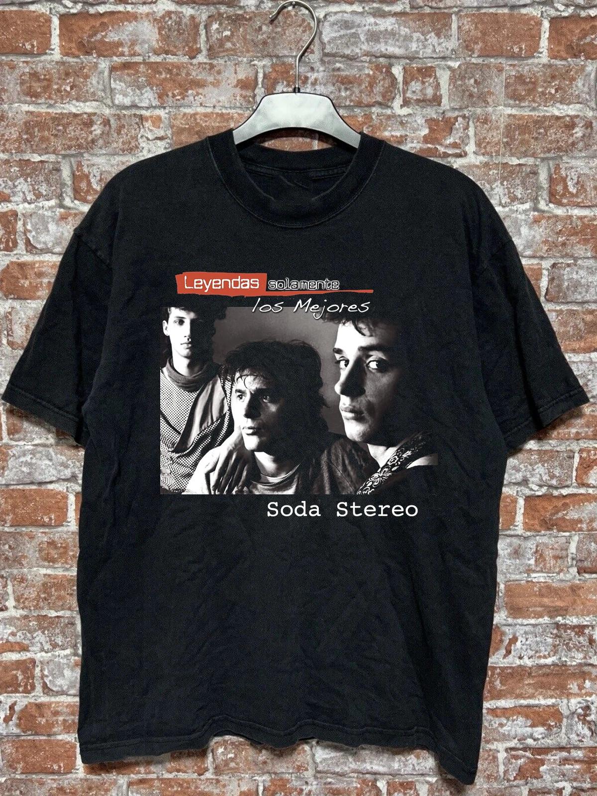 SODA STEREO LEYENDAS SOLAMENTE LOS MEJORES T SHIRT Full Size S-5XL TU1794 S