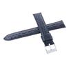 [Seiko] Watch Band, 19mm, Genuine Leather Strap, Men's, with Care Instructions (Navy)