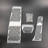 Car Accessories For BMW E60 E61 E63 E64 E70 M5 M6 Accelerator Brake Foot Rest Pedal Pads Styling Gas Refit Sticker Styling