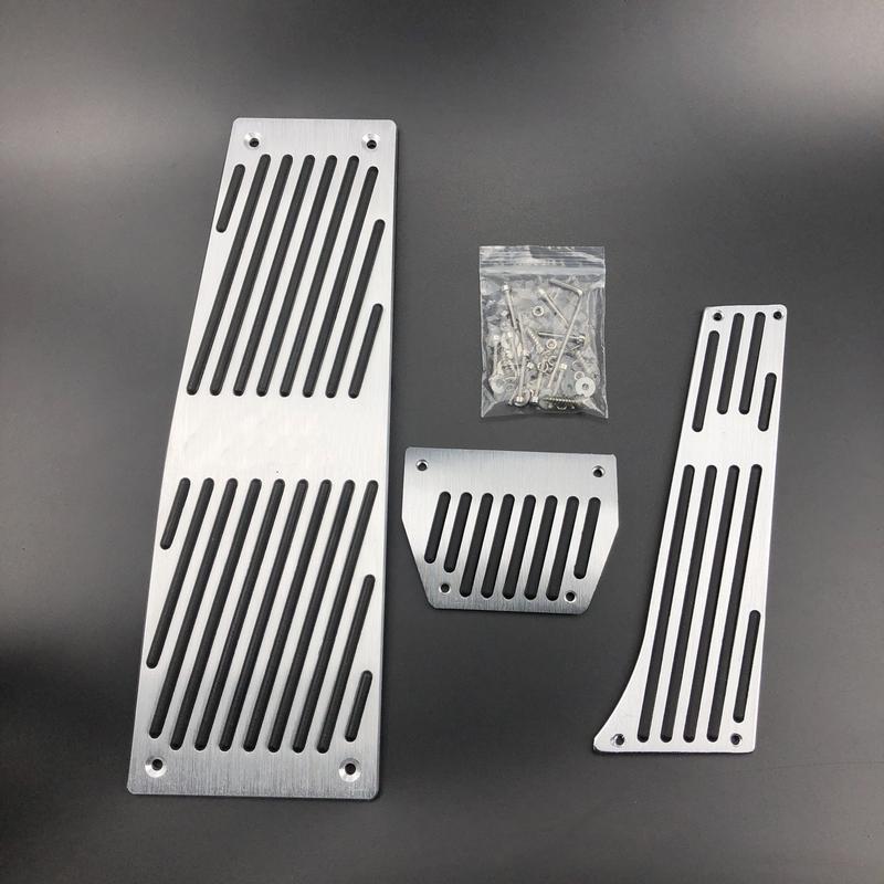 Car Accessories For BMW E60 E61 E63 E64 E70 M5 M6 Accelerator Brake Foot Rest Pedal Pads Styling Gas Refit Sticker Styling