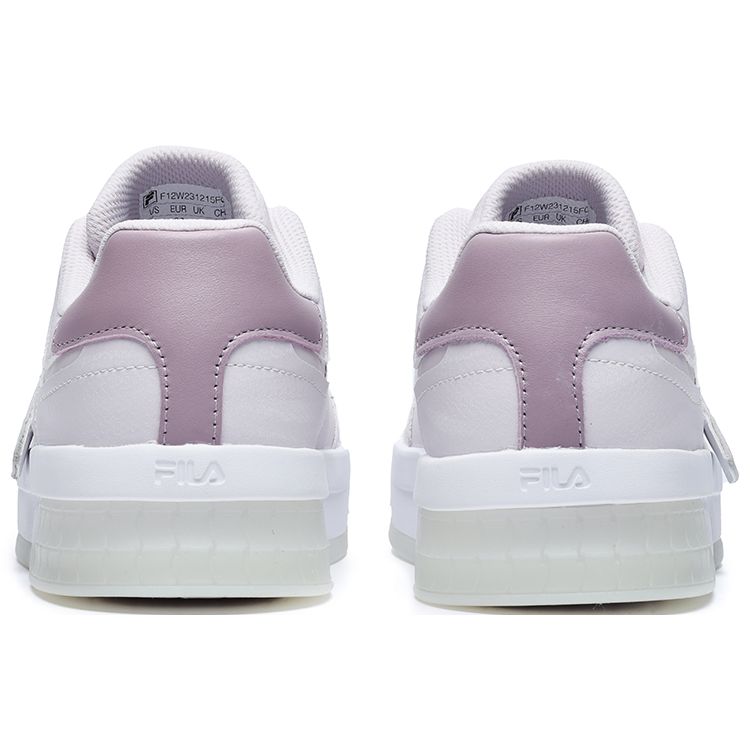 Fila Ace Casual Fashion Thick Sole Modern Durable Low Top Skate Shoes Women sneaker Light-Purple F12W231215FOT