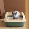 Small Size Anti-Splash Pet Sandbox-Kitty Litter Box Cats Toilet Tray Bedpan Essential Cleaning Supplies for Kittens & Small Cats