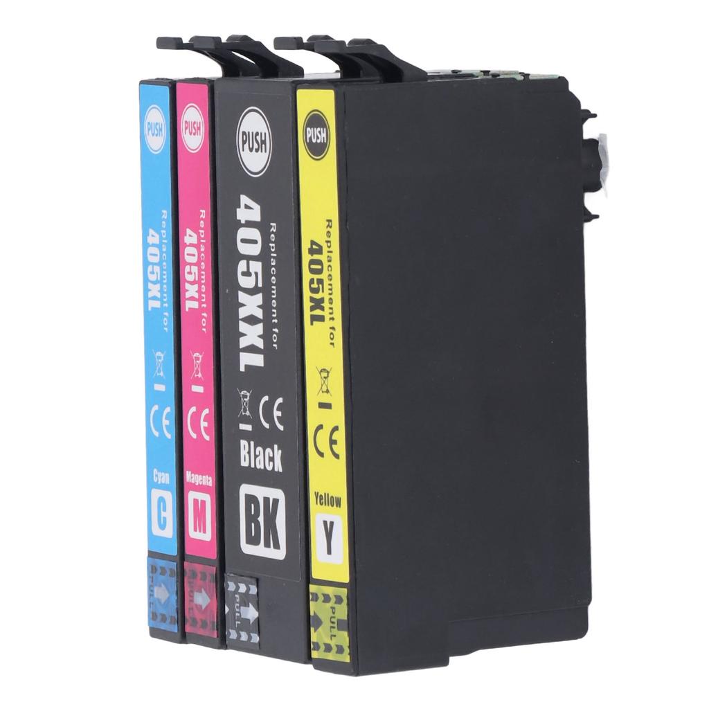 4PCS Ink Cartridge Smooth Output BK C M Y Printer Ink Cartridge Set for WorkForce Pro WF 3820DWF