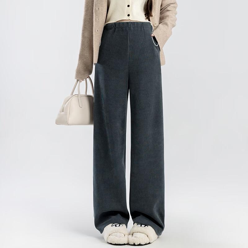 La Chapelle Comfortable Maternity Wide-Leg Casual Pants