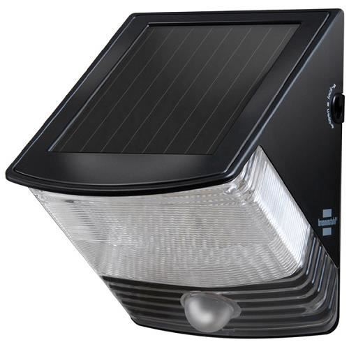 Lampe LED - Brennenstuhl - SOL 04 Plus - Solaire - Détecteur De Mouvement - Noir