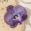3/5/10Pcs Butterfly Orchid Artificial Flowers for Home Room Decoration Wedding Bridal Accessories Headwear Hair Clips DIY Gifts