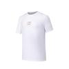 Training Series Short Sleeve Knitted T-Shirt Men Tops Pure-White 152637111-1