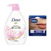 Vaseline Nourishing Lip Balm & Cherry Blossom Shower Gel Set
