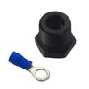 - 3/8" Male To 1/8" Female  Thread Reducer Hex Bushing Pipe Fitting Aluminum Straight Pipe Reducer Adapter Fitting