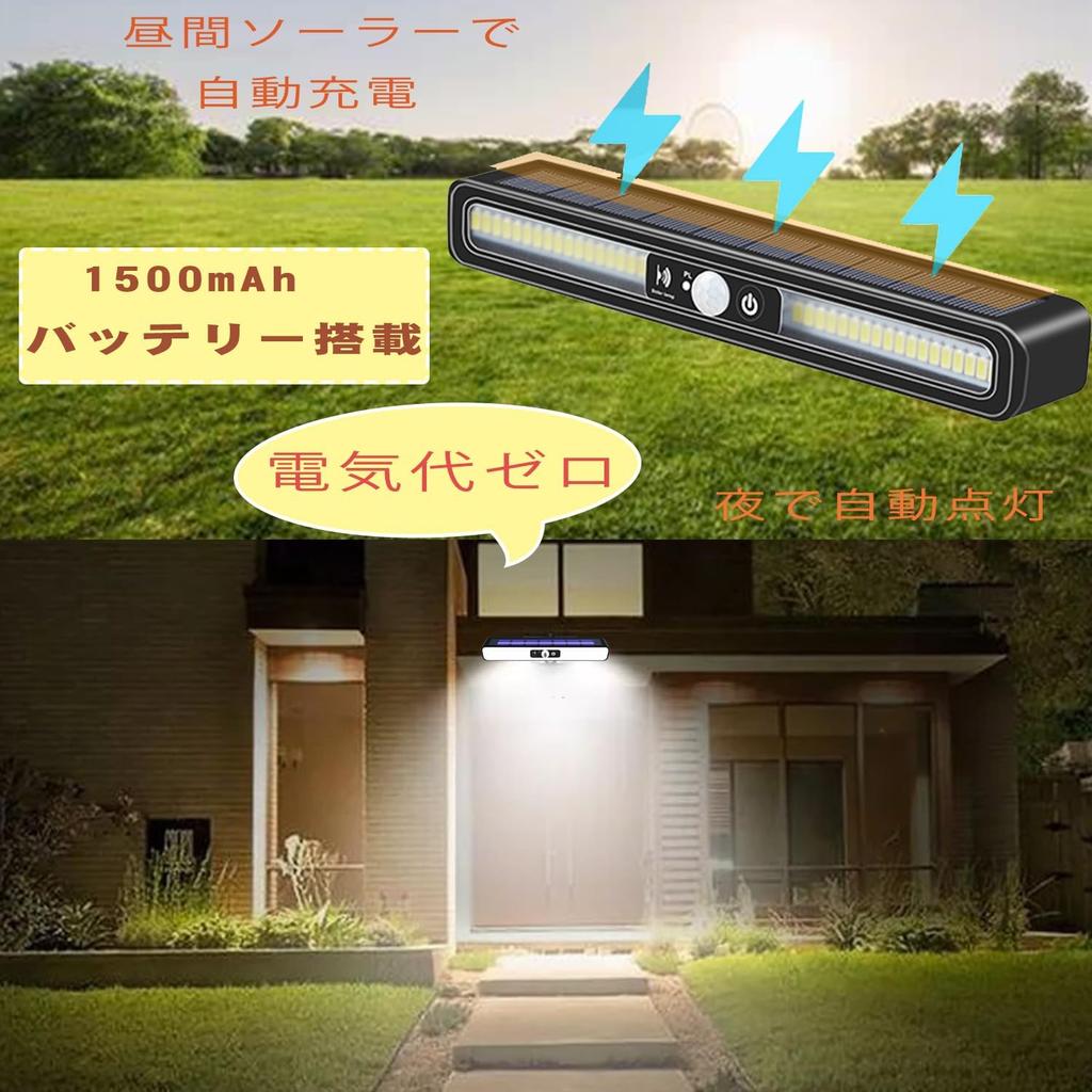 Lumină solară cu clips, Lumină cu senzor pentru uz exterior, Fără costuri de electricitate, 3 moduri de iluminare, Pornire/Oprire automată, Senzor de mișcare de înaltă sensibilitate, Solar