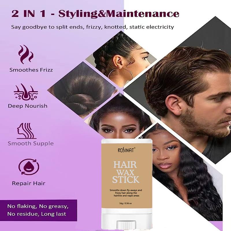 Anti Restlessness Tool: Rosemary Fragmented Hair Treatment Cream Styling Hair Wax Stick