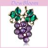 Broche de Fruta de Moda Aleación Resorte Elegante Accesorio Femenino Para Ropa Informal