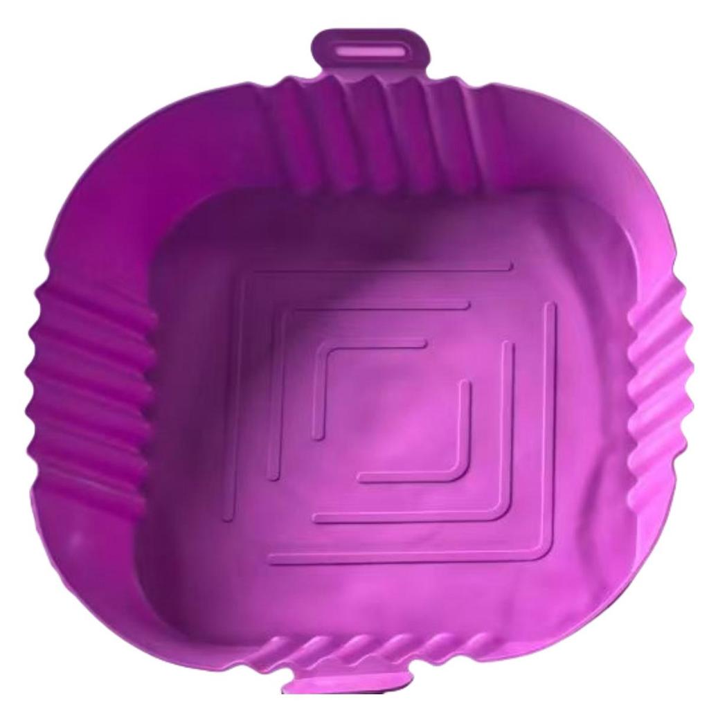 1Pc New Air Fryer Silicone Baking Pan New AirFryerSilicone Pot Air Fryer Tray
