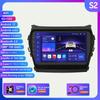 Carplay 4G-LTE 2 Din Android 12 Autorádio Multimediální video přehrávač pro Hyundai Santa Fe 3 2013-2017 IX45 Navigace GPS Stereo BT inteligentní obrazovka