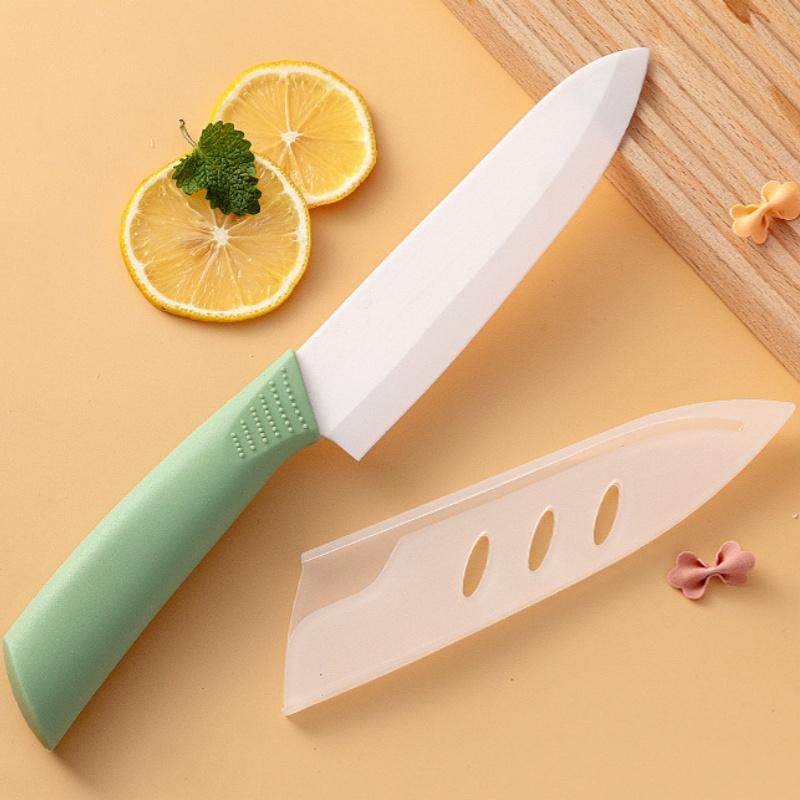 Ceramic Knife Household Fruit Knife Sharp Kitchen Cutting Knife Anti Slip Knife Set Baby Food Peeler Tool