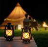 2025 Cross-border LED Atmosphere Desk Lamp Retro Flame Horse Lantern