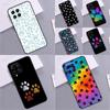 Cartoon Cute Dog Paws For Samsung Galaxy M14 M34 M54 M31 M13 M33 M12 M32 M52 M11 M21 M35 M53 M55 M15 M06 M16 Case