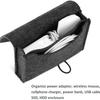 Felt Gadgets Bags Mouse Pouch Multipurpose Charger Storage Bag Travel Power Pack For & Laptops Accessories Black