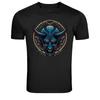 Japanese Oni Demon Mask Graphic T-Shirt Samurai Hannya Style Tee