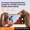 For iPhone 16 Pro Max Case Soft Touch Liquid Silicone Phone Cover with Camera Touch Control Button