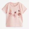 In Stock Children's Clothing Girl New Arrival Dot Elf Pure Cotton Short Sleeve Baby T-shirt Tops Children Casual Half Sleeve 6