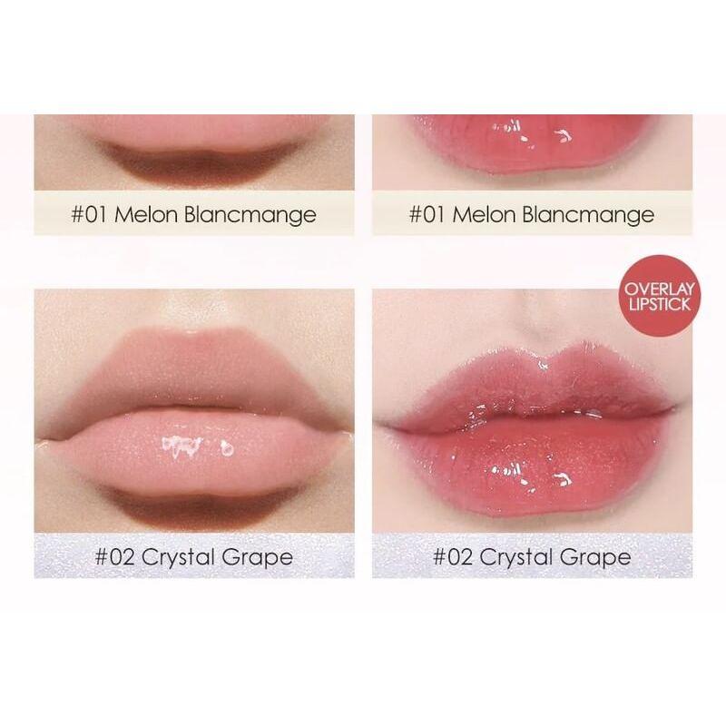 O.TWO.O - Clear Crystal Berry Lip Gloss (1-3)