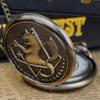 10 Stück/Los Großhandel Beliebte Vintage Taschenuhr Einfache Steampunk Quarz Textur Römische Ziffern Halskette Kette Geschenk für Männer Frauen